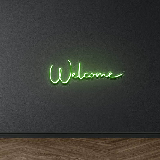 Welcome Neon Sign | GF009 - GloriousGifts.Pk | Pakistan's 1 Office & Home Decoration Brand