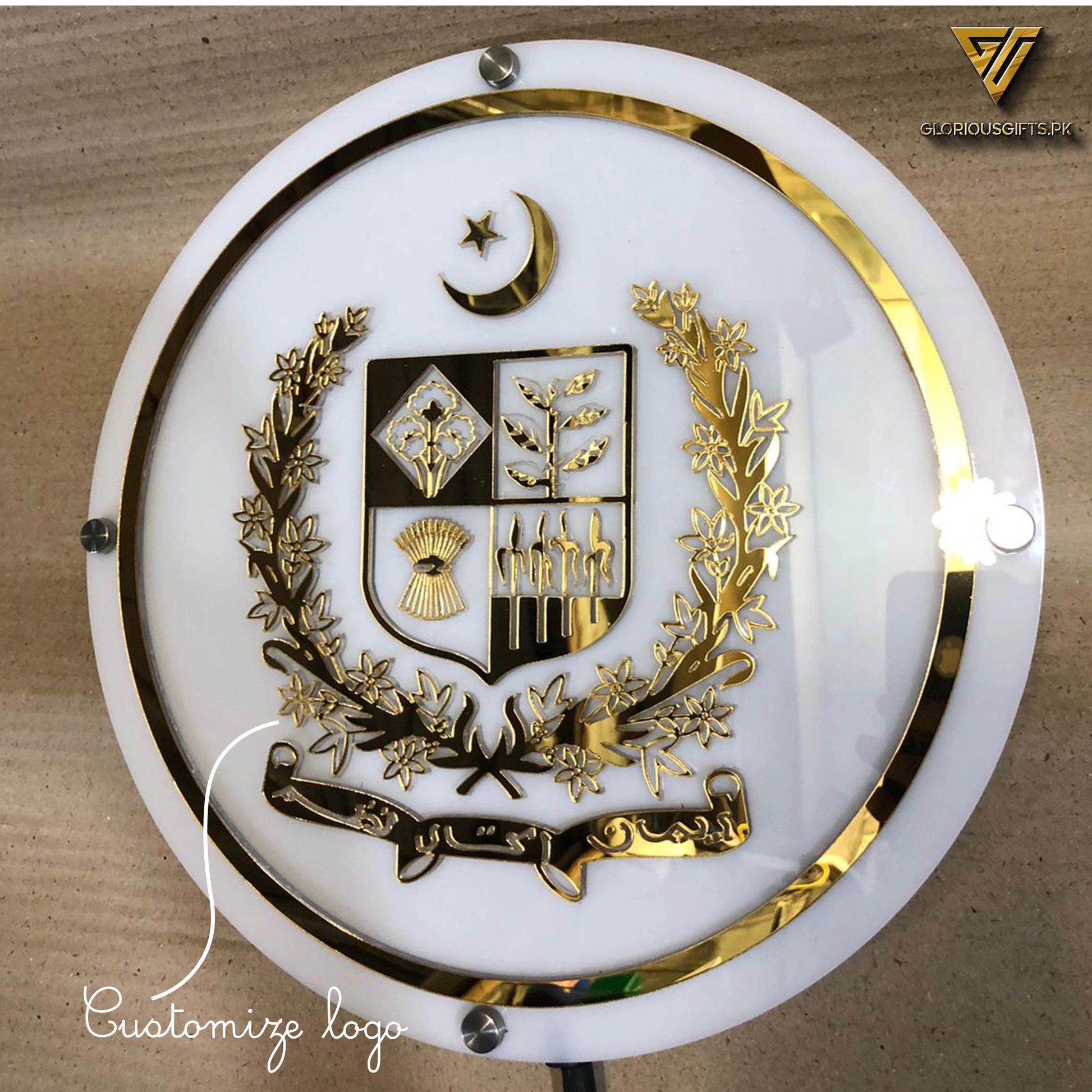 3D Neon Signs Office & Government Decor | GS003 - GloriousGifts.Pk | Pakistan's 1 Office & Home Decoration Brand