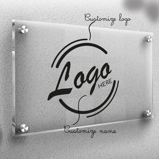 Custom Clear Acrylic Sign | GS011
