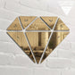 3D Lips Acrylic Wall Golden Mirror Beauty Room Sign GW009 - GloriousGifts.Pk | Pakistan's 1 Office & Home Decoration Brand