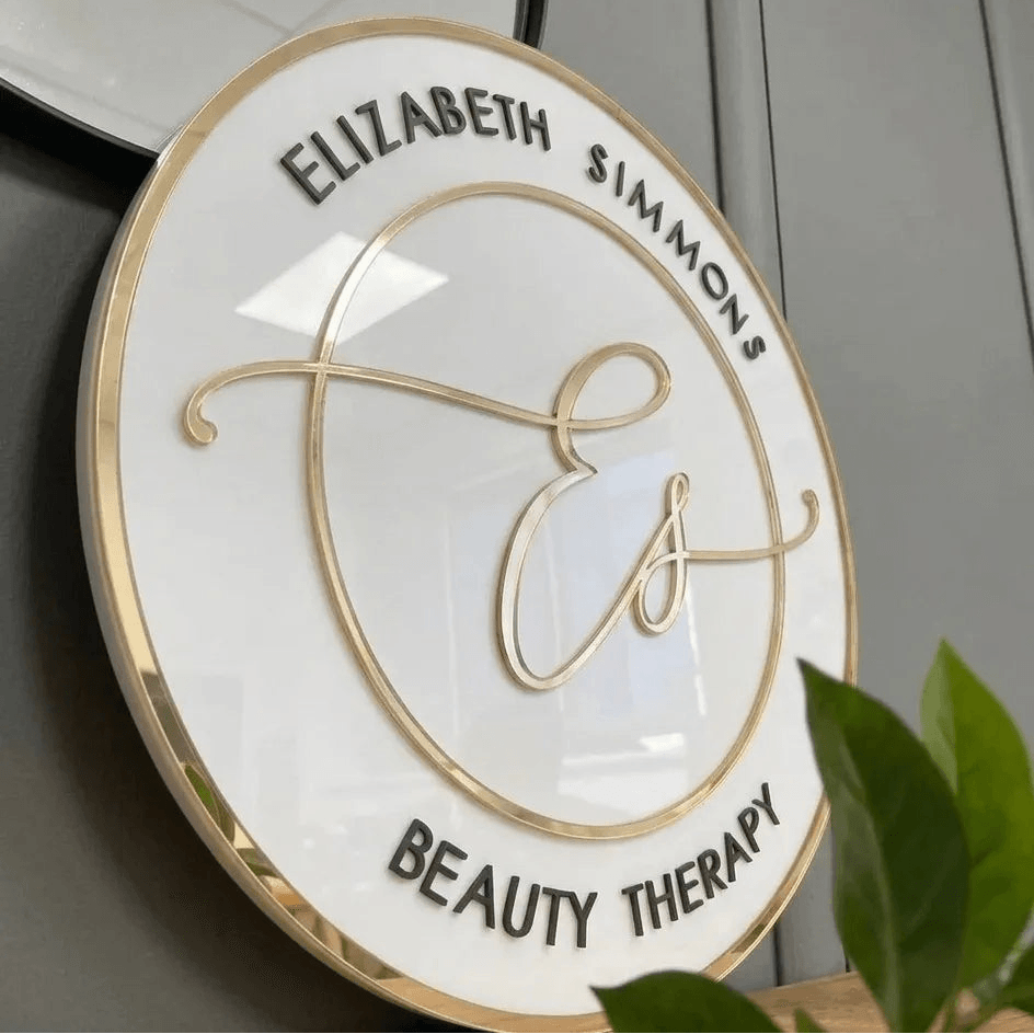 Milky White Beauty Therapy Neon Signage | GS004 - GloriousGifts.Pk | Pakistan's 1 Office & Home Decoration Brand