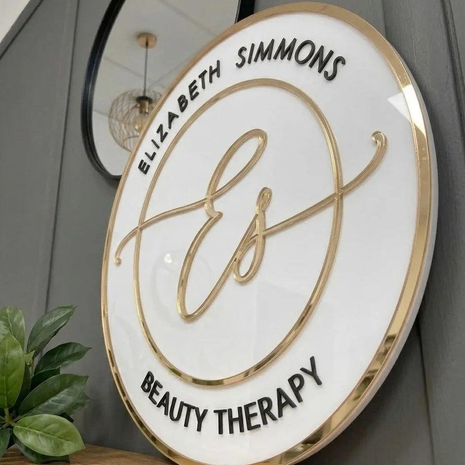 Milky White Beauty Therapy Neon Signage | GS004 - GloriousGifts.Pk | Pakistan's 1 Office & Home Decoration Brand