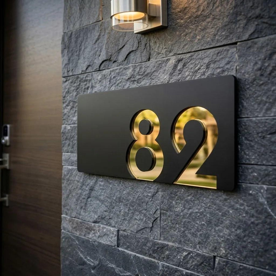 Precision Laser-Cut Name Plate | GN017