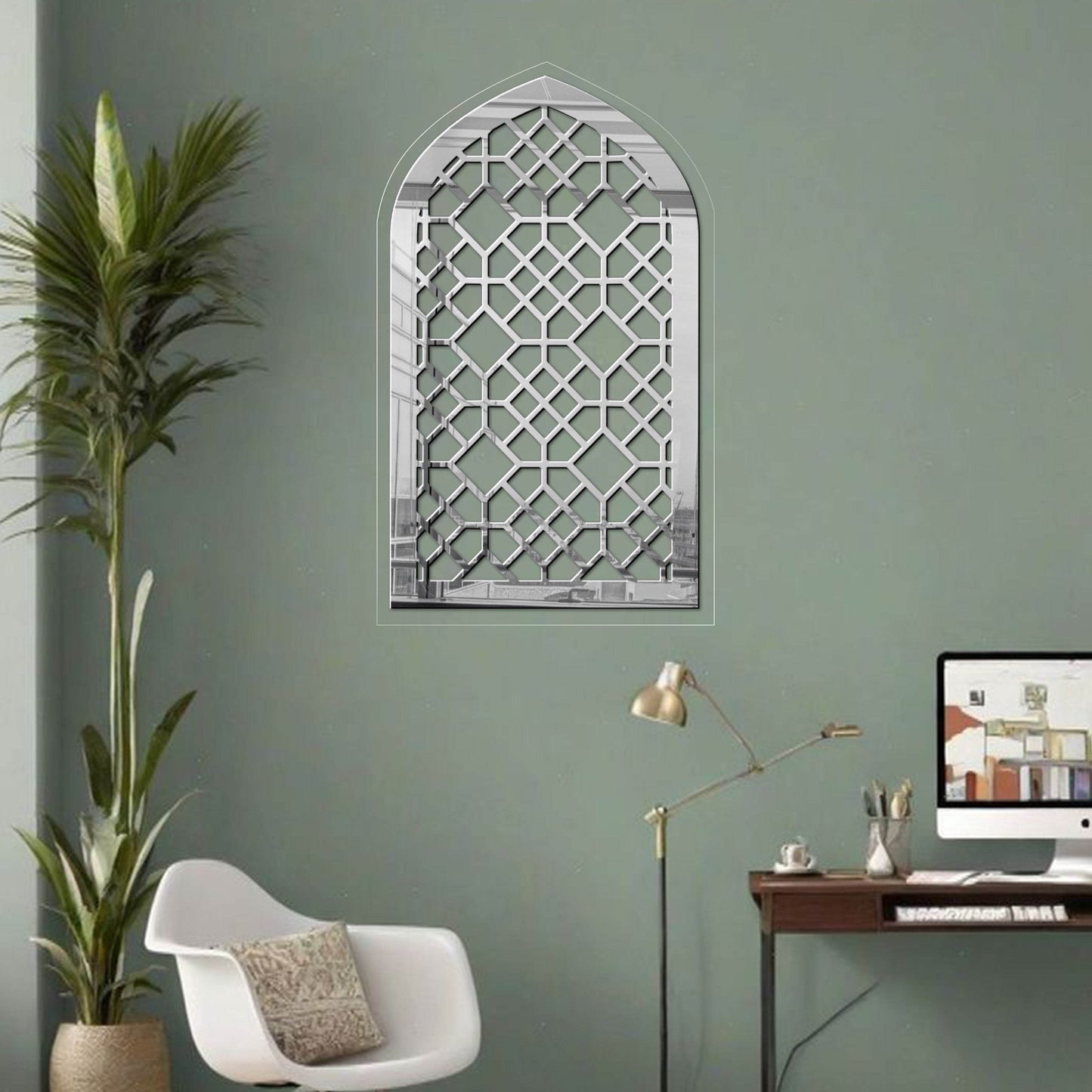 Shiny Acrylic Islamic Mehrab | GM064