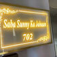 LED Engraved Name Plate | GN018 - GloriousGifts.Pk | Pakistan's 1 Office & Home Decoration Brand