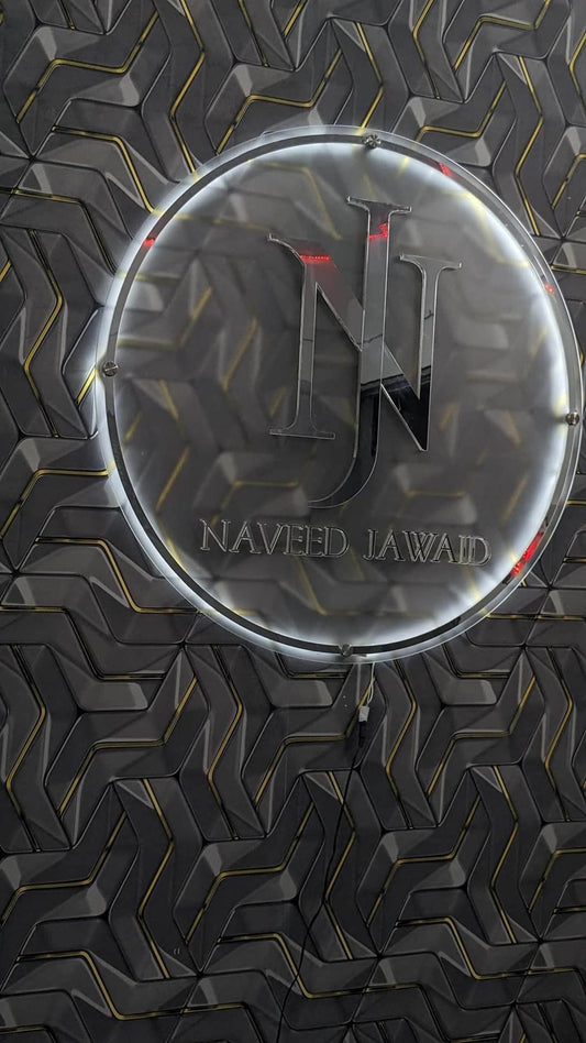 Neon Custom Logo, 3D, Custom Shop, Salon Signage | GS005 - GloriousGifts.Pk | Pakistan's 1 Office & Home Decoration Brand
