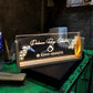 Custom Office Desk Plate with LED Light | GT008 - GloriousGifts.Pk | Pakistan's 1 Office & Home Decoration Brand