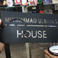Grey & Silver Mirror Address Plaque | GN009 - GloriousGifts.Pk | Pakistan's 1 Office & Home Decoration Brand