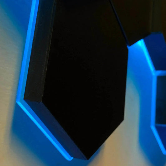 LED HEXAGONE 3D PENAL 16 LIGHTS | GS015