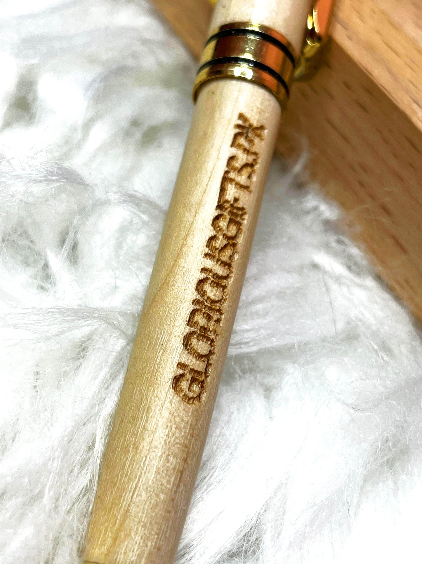 Personalized Engraved Wooden Ballpoint Pens with Box | GP008