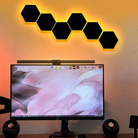 LED HEXAGONE 3D PENAL 16 LIGHTS | GS021