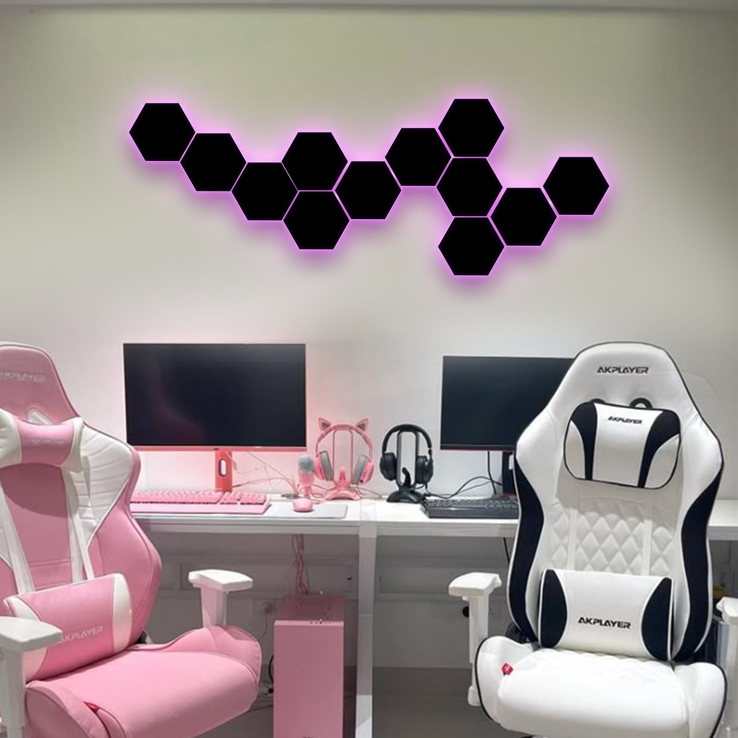 LED HEXAGONE 3D PENAL 16 LIGHTS | GS020