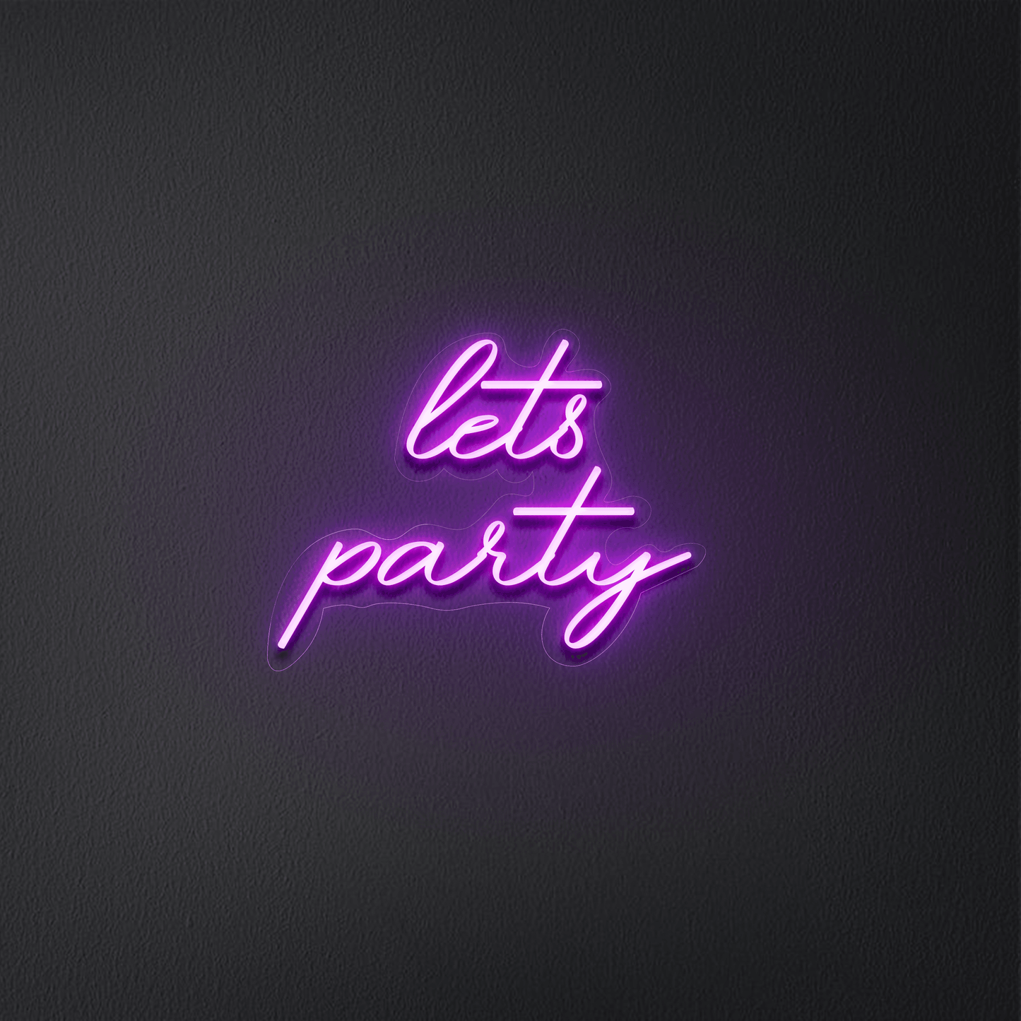 Lets Party Neon Sign | GF007