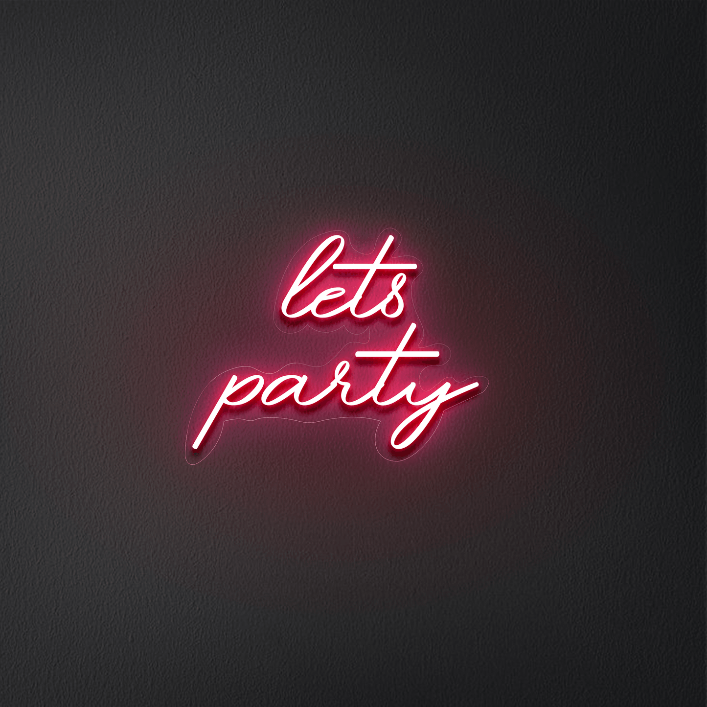 Lets Party Neon Sign | GF007