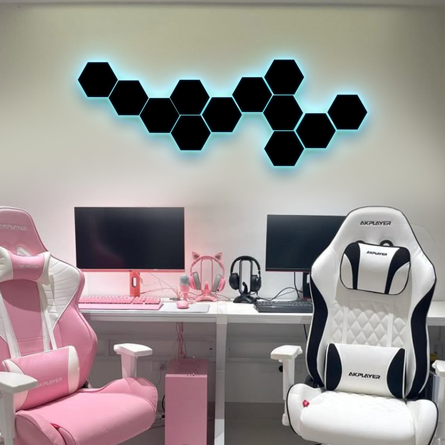 LED HEXAGONE 3D PENAL 16 LIGHTS | GS020