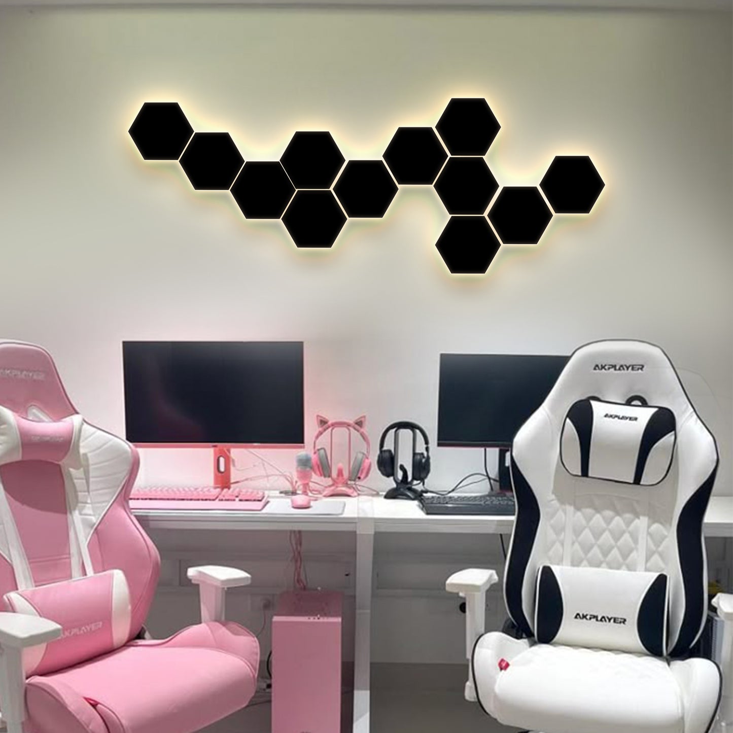 LED HEXAGONE 3D PENAL 16 LIGHTS | GS020