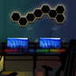 LED HEXAGONE 3D PENAL 16 LIGHTS | GS014 - GloriousGifts.Pk | Pakistan's 1 Office & Home Decoration Brand