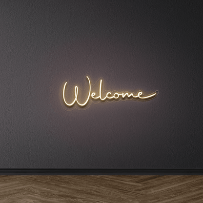 Welcome Neon Sign | GF009