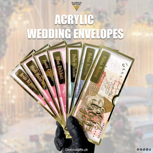 CUSTOMIZE WEDDING ACRYLIC ENVELOPE | GG008