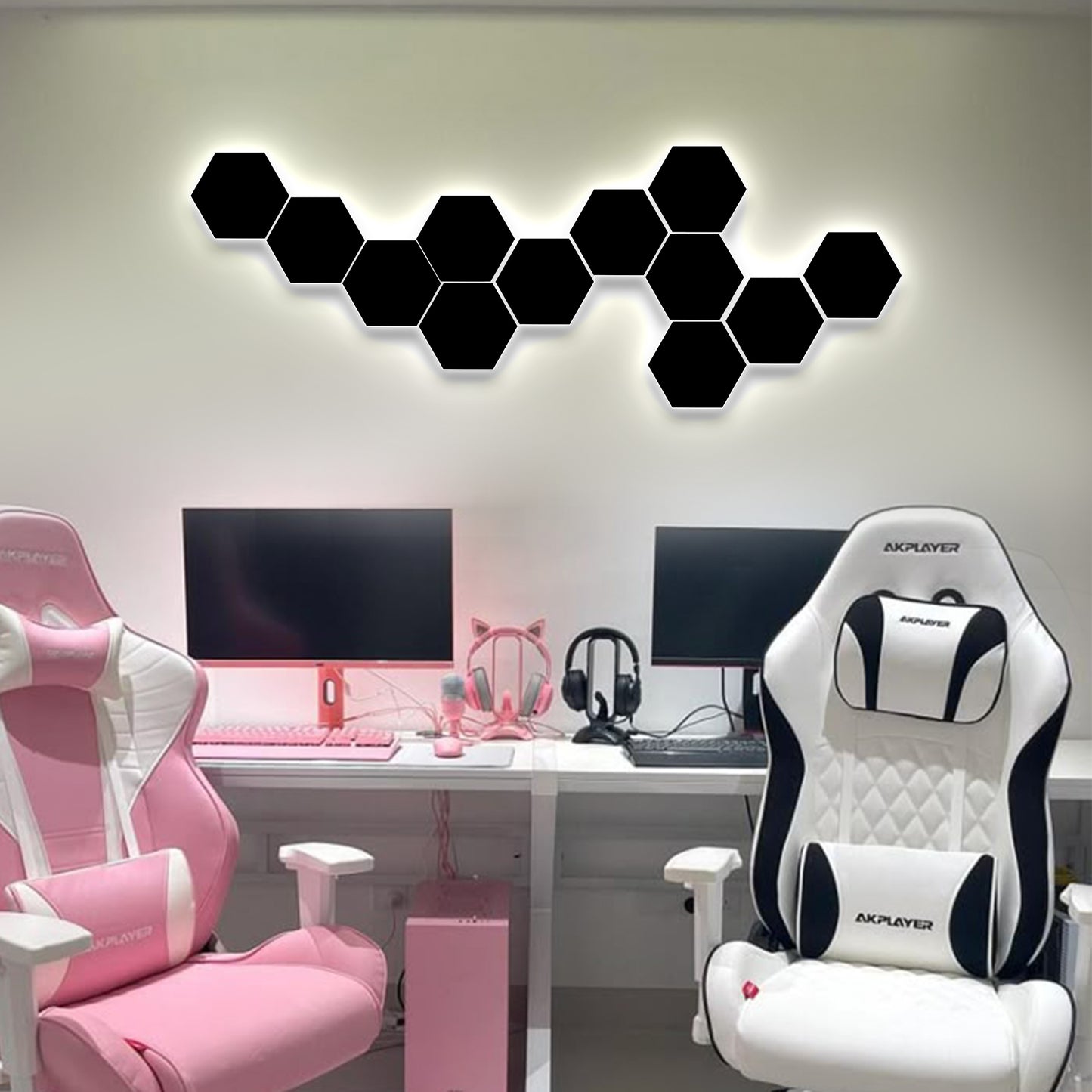 LED HEXAGONE 3D PENAL 16 LIGHTS | GS020