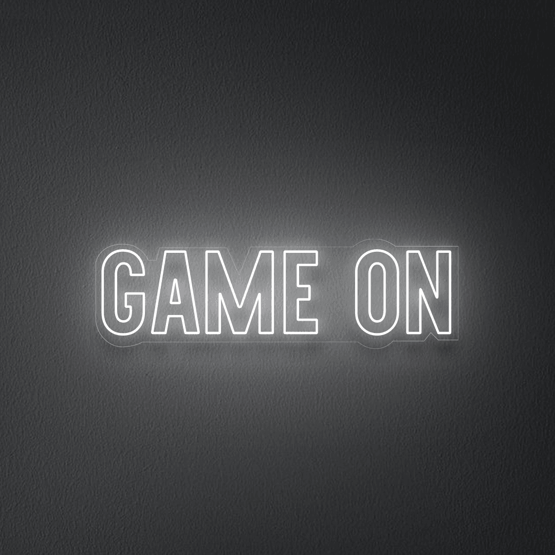 GAME ON Neon Sign |GF002