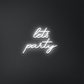 Lets Party Neon Sign | GF007