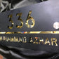 Golden Mirror House Name Plaque | GN010 - GloriousGifts.Pk | Pakistan's 1 Office & Home Decoration Brand