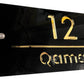 Golden Mirror House Name Plaque | GN010 - GloriousGifts.Pk | Pakistan's 1 Office & Home Decoration Brand