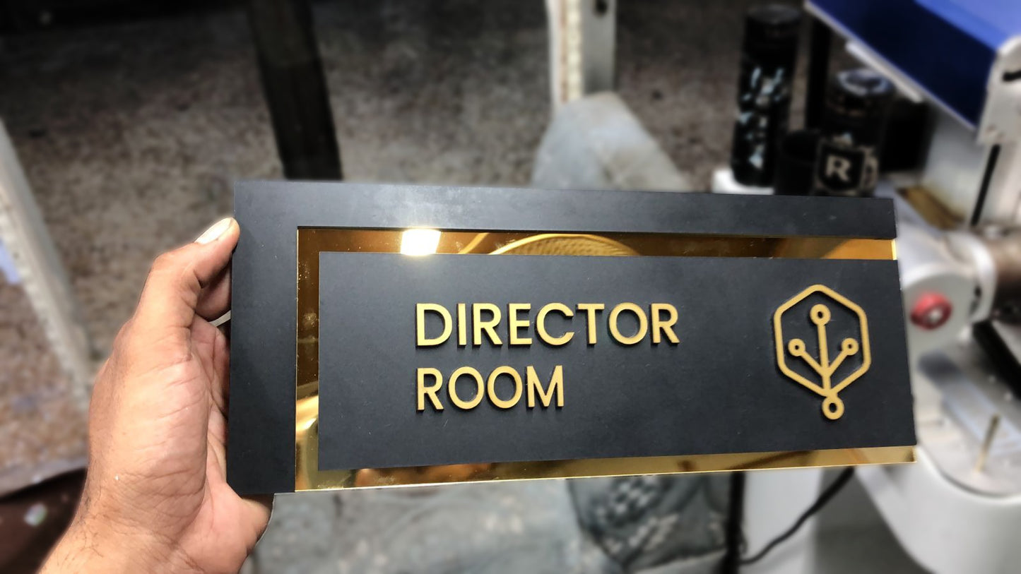 3D Men/Women Toilet Sign | GD012