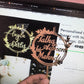 Personalized Golden Wedding Cake Topper  Names Gift |GG001 - GloriousGifts.Pk | Pakistan's 1 Office & Home Decoration Brand