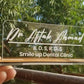 Custom Acrylic Desk Plate with Wood Base | GT003 - GloriousGifts.Pk | Pakistan's 1 Office & Home Decoration Brand