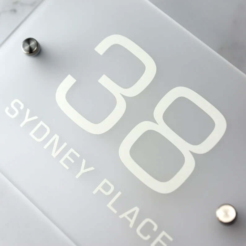 Custom Printed Name Plate | GN028