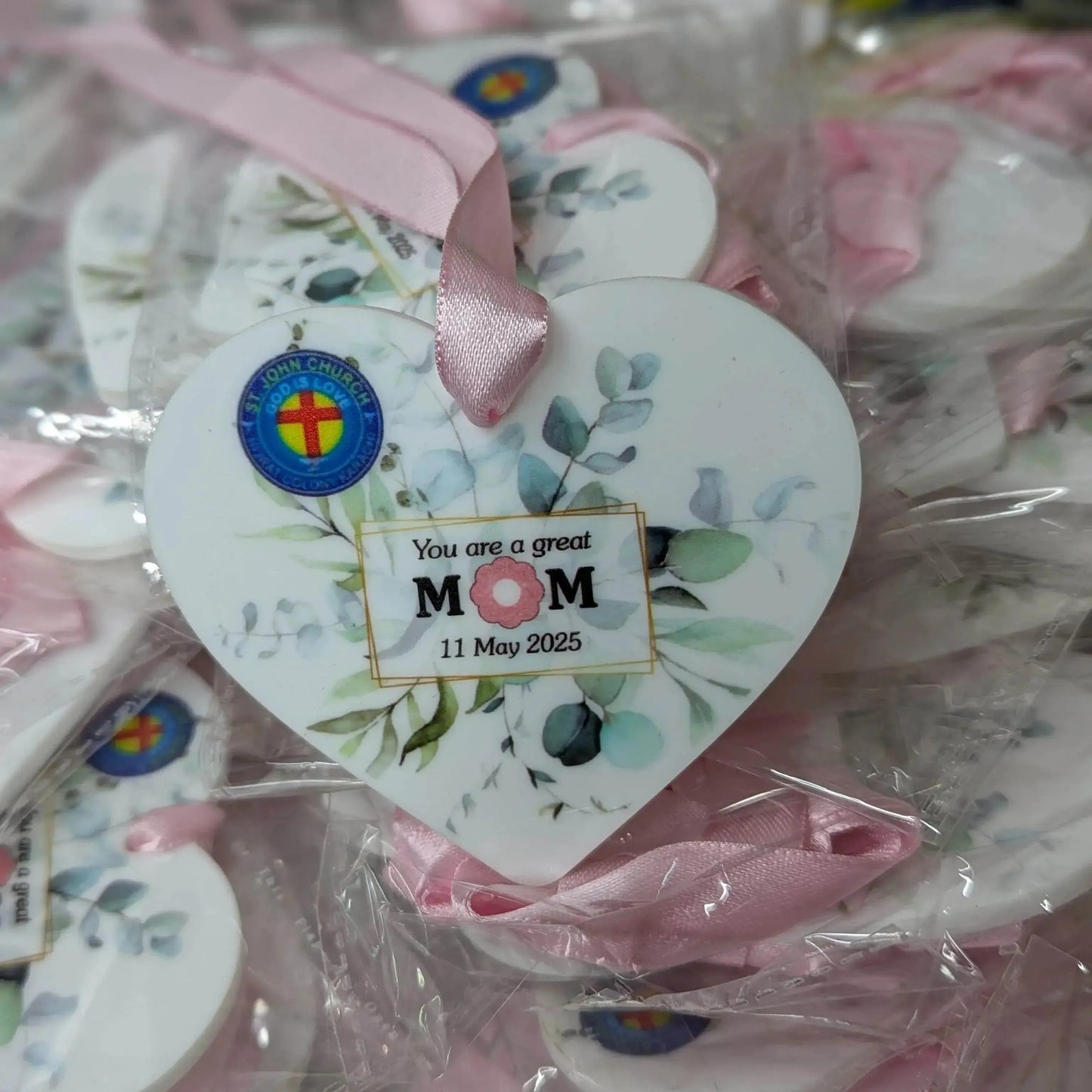 Heart Shaped Mother's Day Tag| GG011
