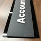 Acrylic Toilet Sign Rectangle | GD009 - GloriousGifts.Pk | Pakistan's 1 Office & Home Decoration Brand