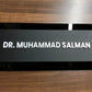 Acrylic Toilet Sign Rectangle | GD009 - GloriousGifts.Pk | Pakistan's 1 Office & Home Decoration Brand