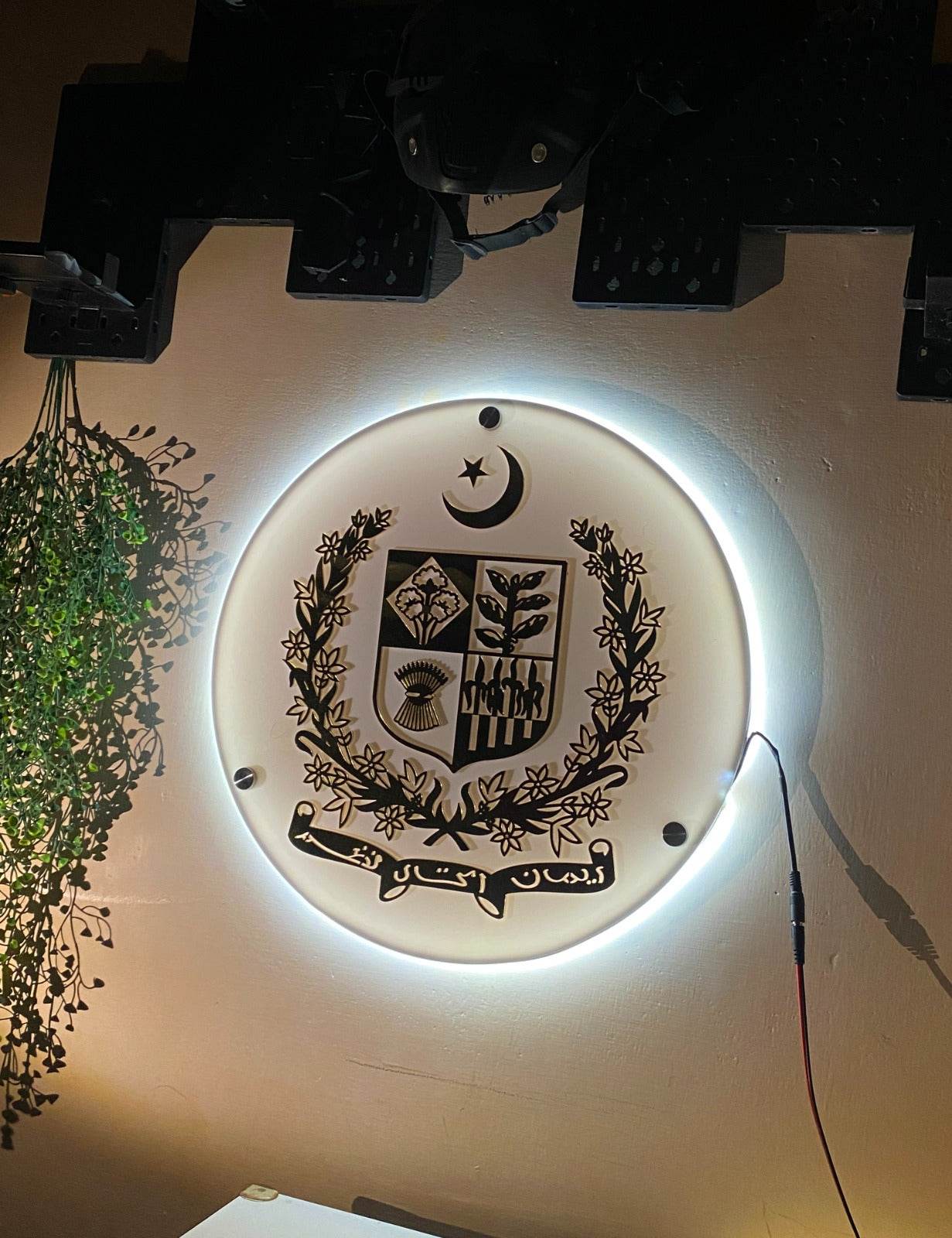 3D Neon Signs Office & Government Decor | GS003 - GloriousGifts.Pk | Pakistan's 1 Office & Home Decoration Brand