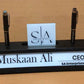 Elegant Desk Plate for Professionals | GT015 - GloriousGifts.Pk | Pakistan's 1 Office & Home Decoration Brand