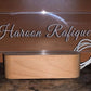 Custom Acrylic Desk Sign with USB Light | GT006 - GloriousGifts.Pk | Pakistan's 1 Office & Home Decoration Brand