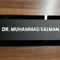 Acrylic Toilet Sign Rectangle | GD009 - GloriousGifts.Pk | Pakistan's 1 Office & Home Decoration Brand