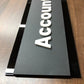 Acrylic Toilet Sign Rectangle | GD009 - GloriousGifts.Pk | Pakistan's 1 Office & Home Decoration Brand