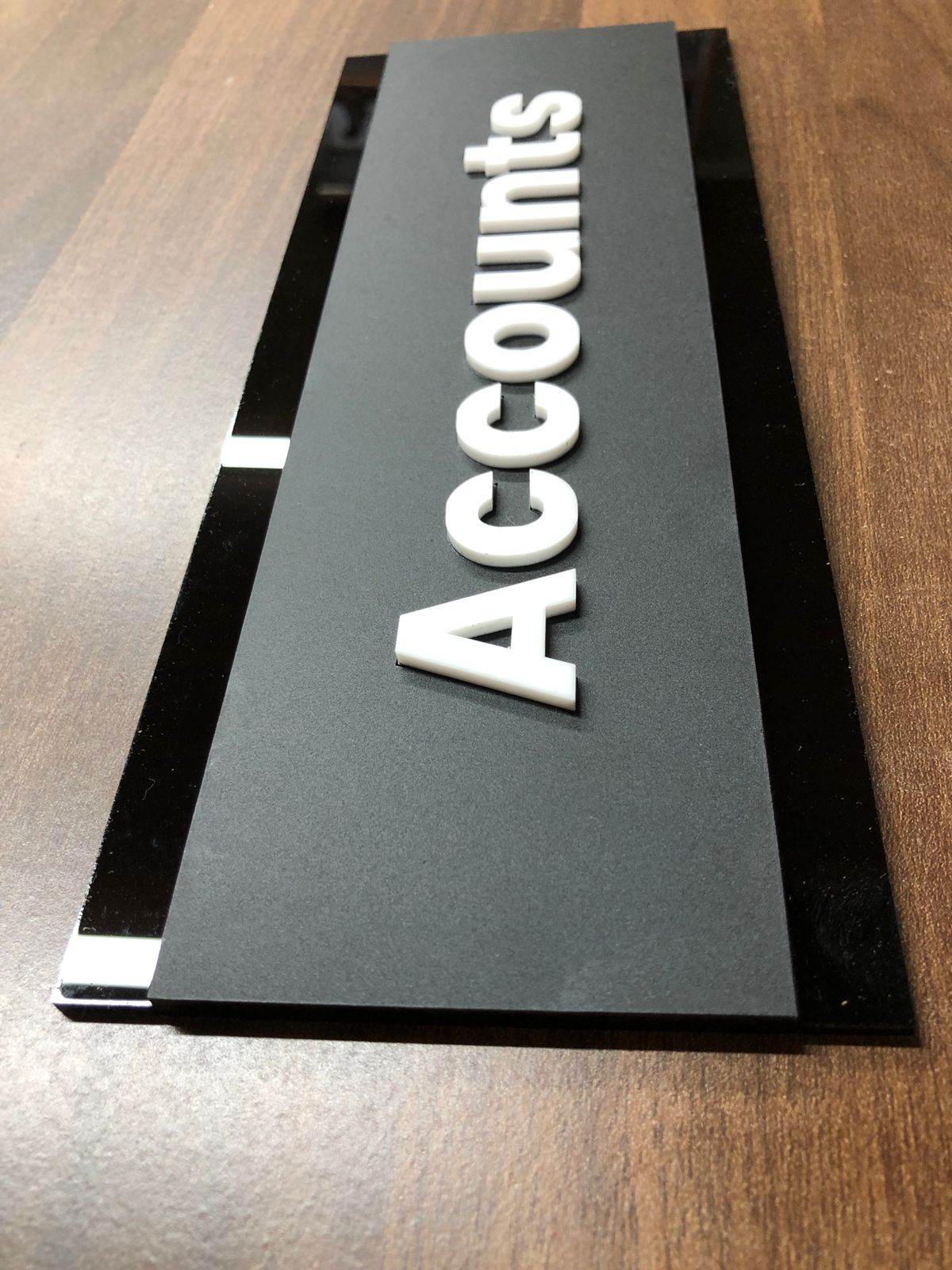 Acrylic Toilet Sign Rectangle | GD009 - GloriousGifts.Pk | Pakistan's 1 Office & Home Decoration Brand