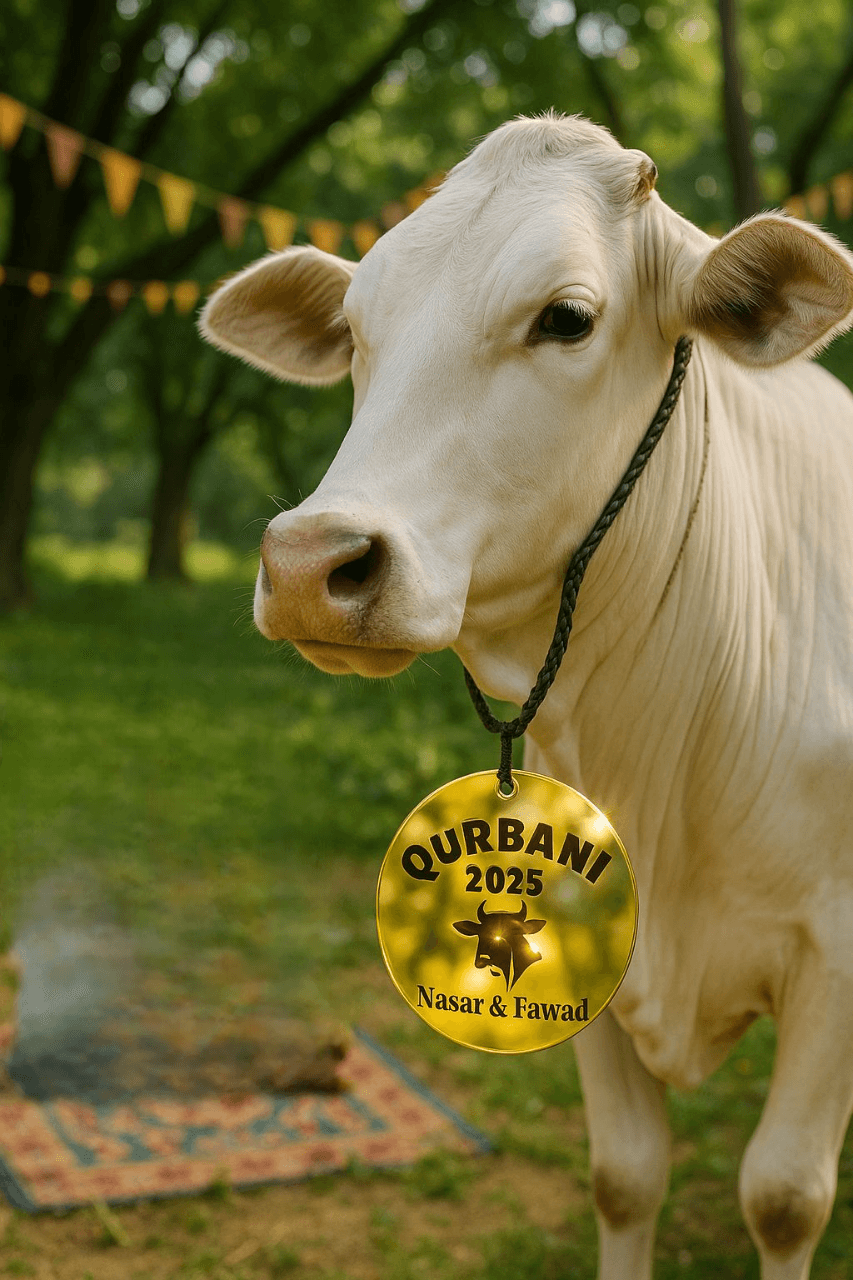 Customize Acrylic Cow Tags | GG012