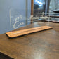 Custom Acrylic Desk Plate with Wood Base | GT003 - GloriousGifts.Pk | Pakistan's 1 Office & Home Decoration Brand