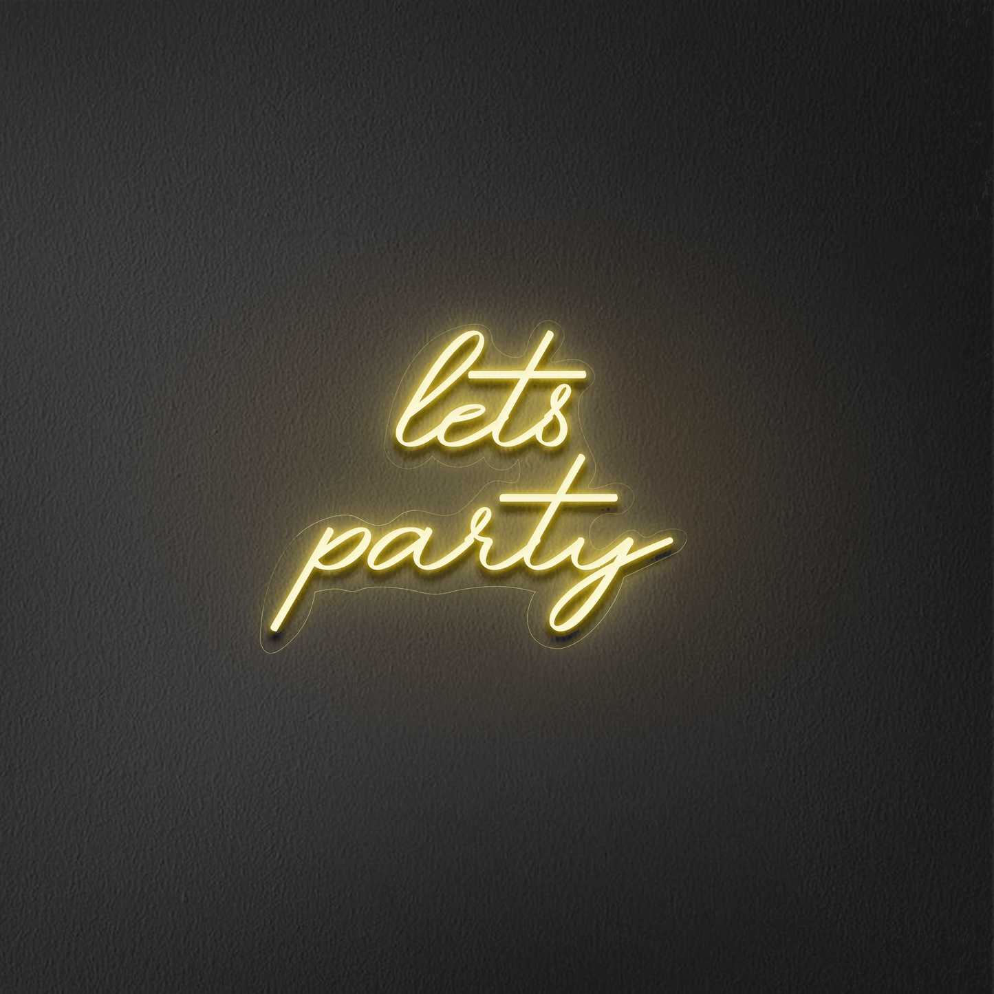 Lets Party Neon Sign | GF007