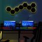 LED HEXAGONE 3D PENAL 16 LIGHTS | GS014 - GloriousGifts.Pk | Pakistan's 1 Office & Home Decoration Brand