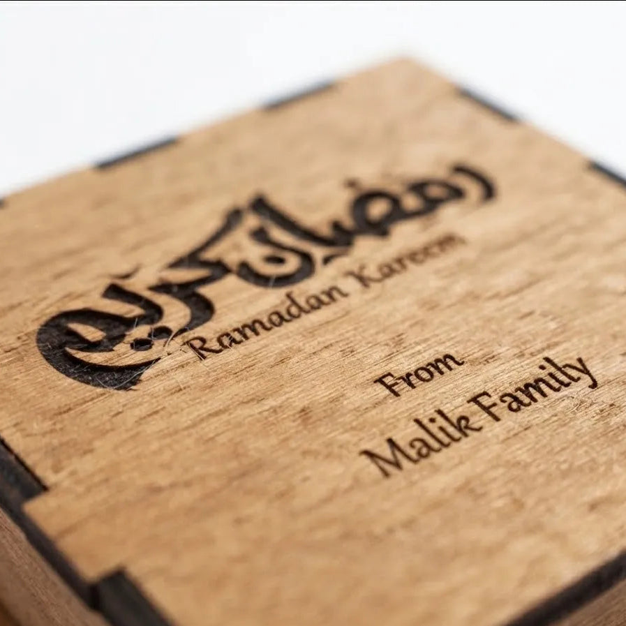 Ramadan Decoration Box Engraved Pack of 10, 50, 100 pcs  | GX010 - GloriousGifts.Pk | Pakistan's 1 Office & Home Decoration Brand