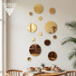 Set of Acrylic Mirror Wall Decals  Decorative Circles |GW013 - GloriousGifts.Pk | Pakistan's 1 Office & Home Decoration Brand
