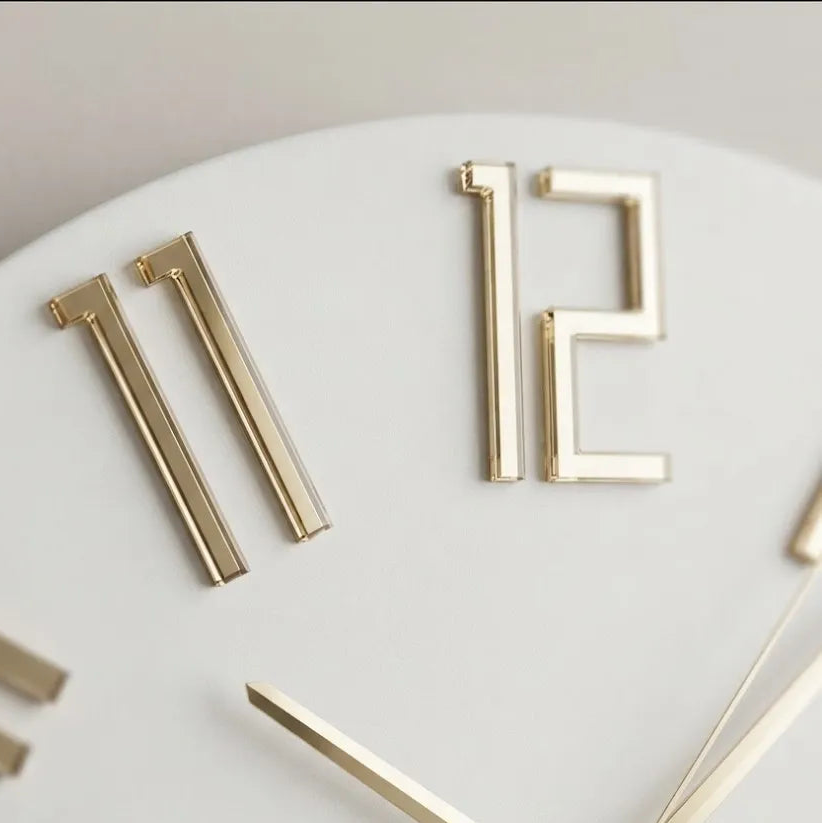 Numbering Clock, Golden Mirror, Clock, Gift Clock | GC005 - GloriousGifts.Pk | Pakistan's 1 Office & Home Decoration Brand