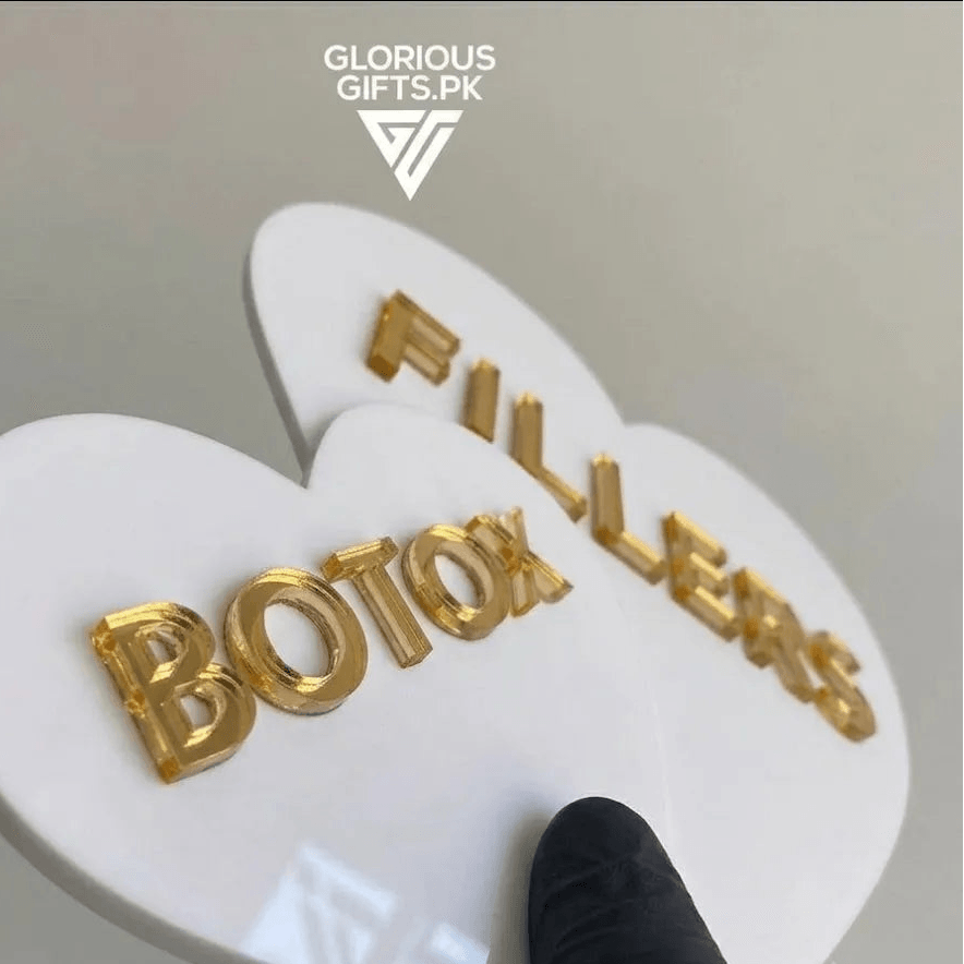 Set of 3 Heart & Candy Signs Beauty Room Décor |GW011 - GloriousGifts.Pk | Pakistan's 1 Office & Home Decoration Brand