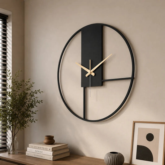 Nordic Large Minimalist Wall Clock | GC017 - GloriousGifts.Pk | Pakistan's 1 Office & Home Decoration Brand